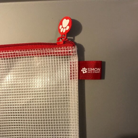 Simon Says Stamp zippered storage bags in multiple colors, card making, crafts - Picture 7 of 8